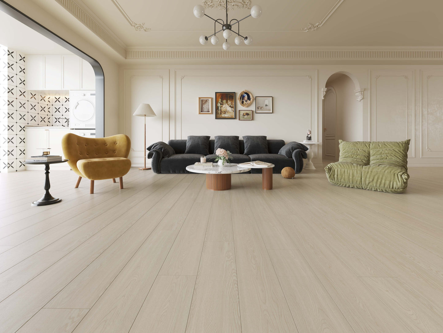 1003 SPC石塑地板 1220*184*10mm