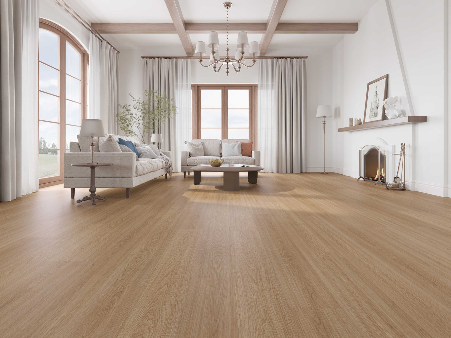 1009 SPC石塑地板 1220*184*10mm