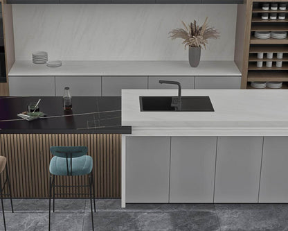 新雅士白 亮面 1200x2700mm 岩板 12Y127808A