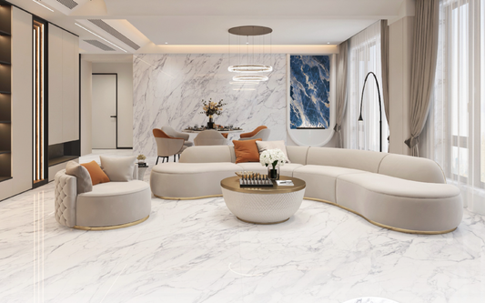 珠穆朗瑪白 亮面 800x2600mm 岩板  DJ-82609W08L