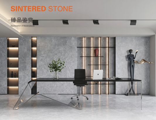 典雅銀灰 啞面 800x2600mm 岩板 DJ-82609W61Y