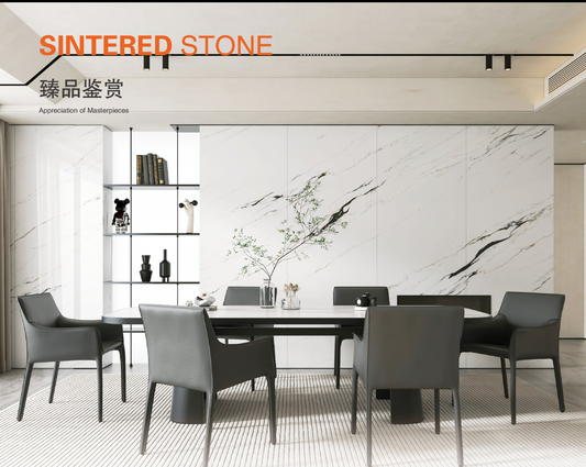 千城墨白 亮面 800x2600mm 岩板 JJ826PL055