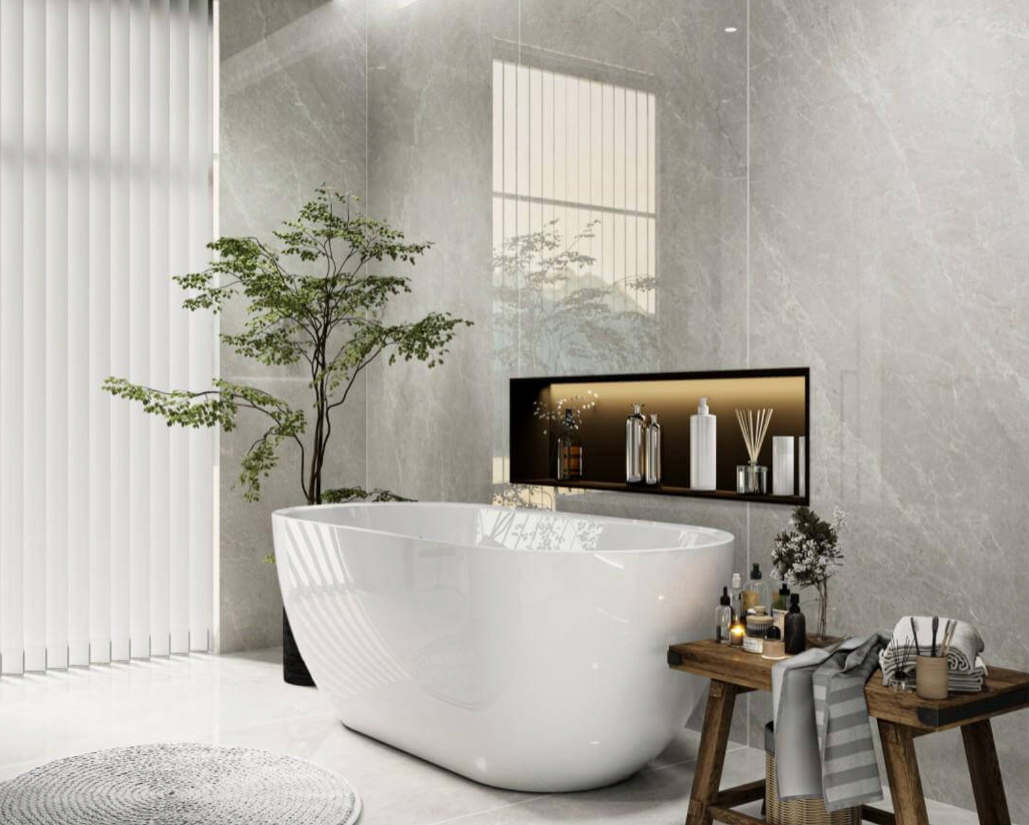 雲朵拉灰 800x2600mm 岩板 9S826572A