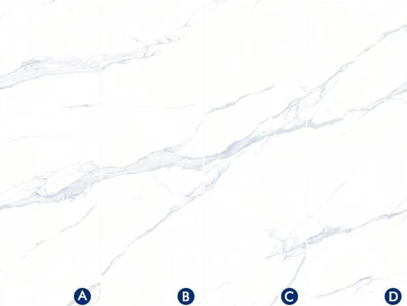 阿爾卑斯白 啞面 800x2600mm 岩板 8269W15Y