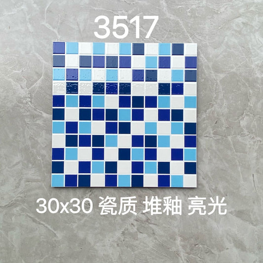 300*300MM瓷磚-3517 鴻圖80建材城
