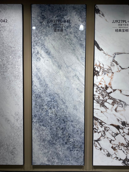藍水晶岩板-亮光面（JJ927PL-041） 鴻圖80建材城