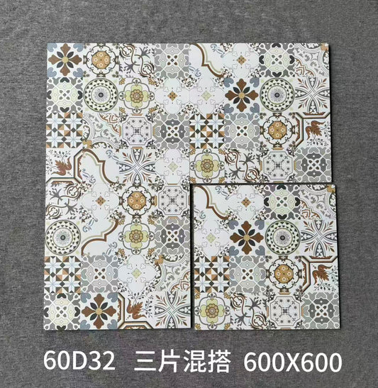 600*600花磚-60D32 鴻圖80建材城