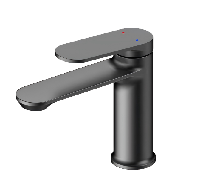 Voda 槍灰色面盆龍頭-8601Q 鴻圖80建材城