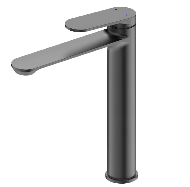 Voda 槍灰色台上盆龍頭-8605Q 鴻圖80建材城