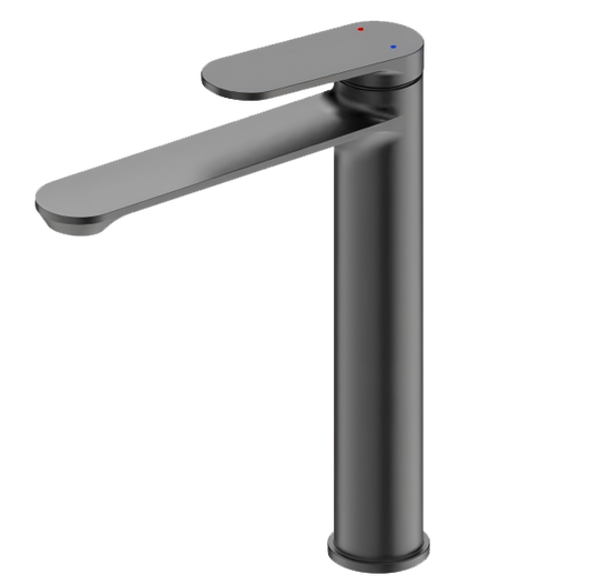 Voda 槍灰色台上盆龍頭-8605Q 鴻圖80建材城