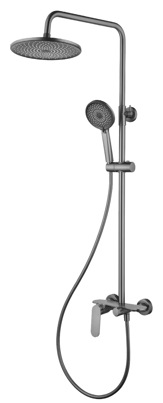 Voda 槍灰色大花灑-8606Q 鴻圖80建材城