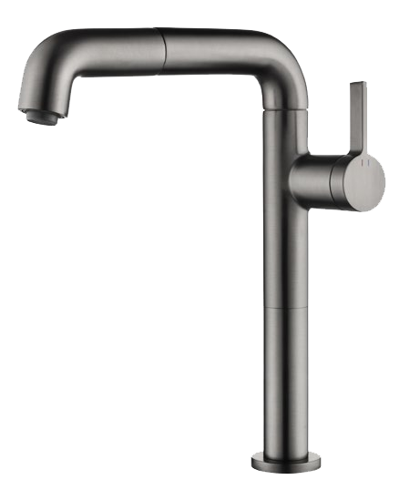 Voda 槍灰色高面盆龍頭-8675Q 鴻圖80建材城