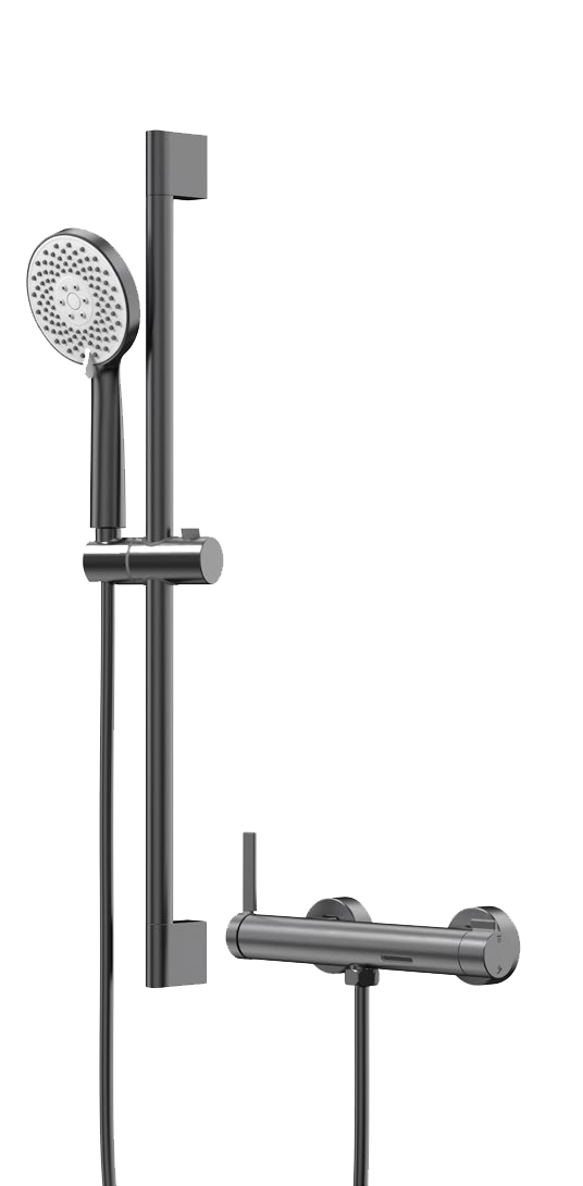 Voda 槍灰色花灑套裝-8678Q 鴻圖80建材城