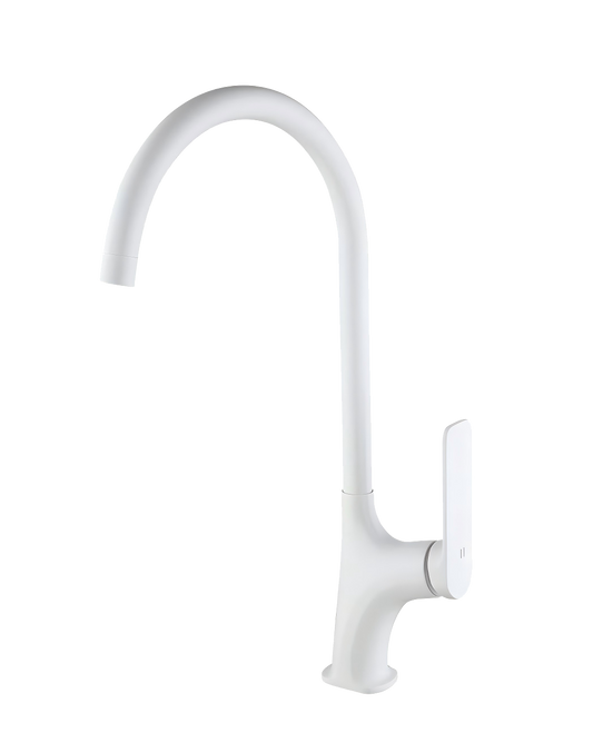 Voda 白色廚房龍頭-8682W 鴻圖80建材城