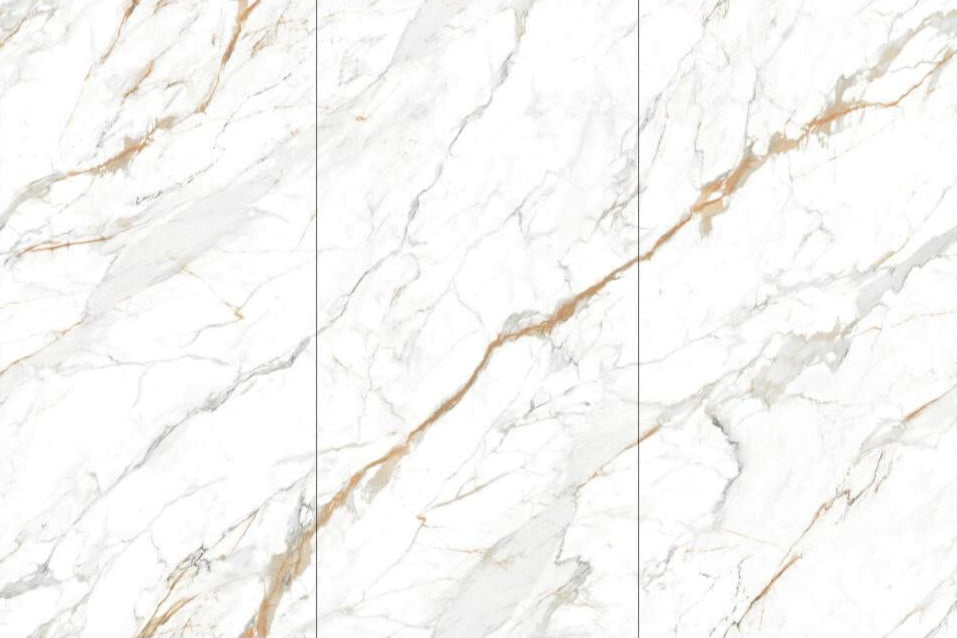 卡拉拉金 亮面 2400x1200mm 岩板 9S1224LT025A