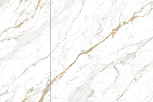 卡拉拉金 亮面 2400x1200mm 岩板 9S1224LT025A