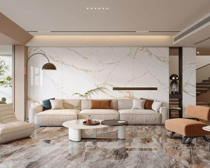 魚肚金 亮面 2400x1200mm 岩板 9S1224LT028A