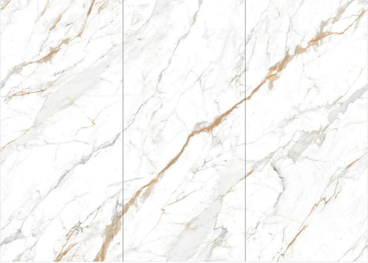 卡拉拉金 亮面 1200x2700mm岩板 9S1227LT002A