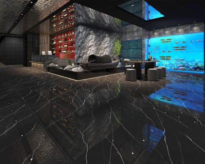 黑白根 亮面 2400x1200mm 岩板 9S124288DH