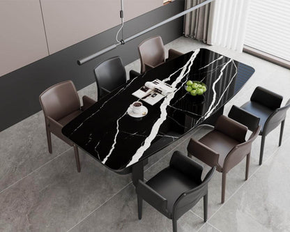 化石黑 亮面 2400x1200mm 岩板 9S124290DH