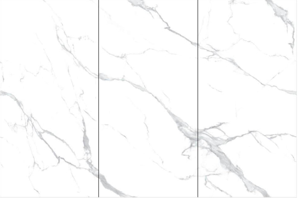 希臘白 亮面 2400x1200mm岩板 9S124F06A