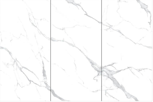 希臘白 亮面 2400x1200mm岩板 9S124F06A