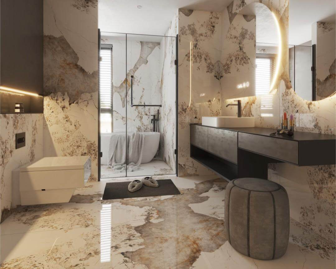 新潘多拉 亮面 2400x1200mm岩板 9S124F11A