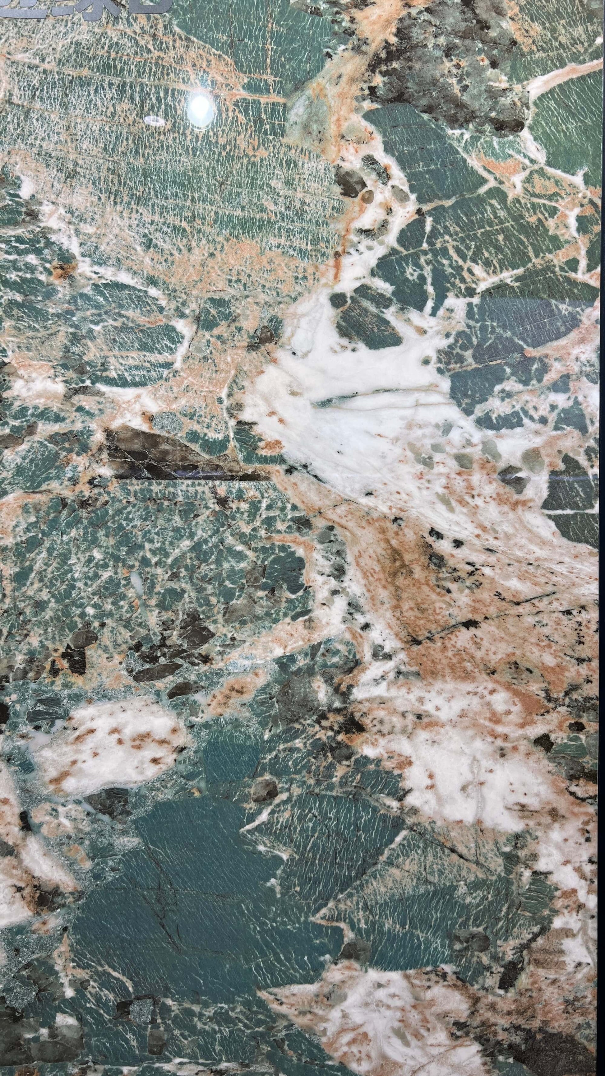 亞馬遜綠B岩板-亮光面（YY1224B539） 鴻圖80建材城