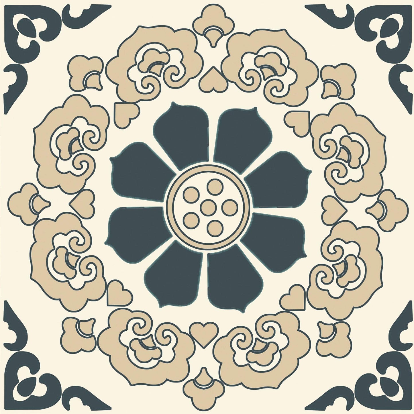 FY-FG20109-花磚 鴻圖80建材城