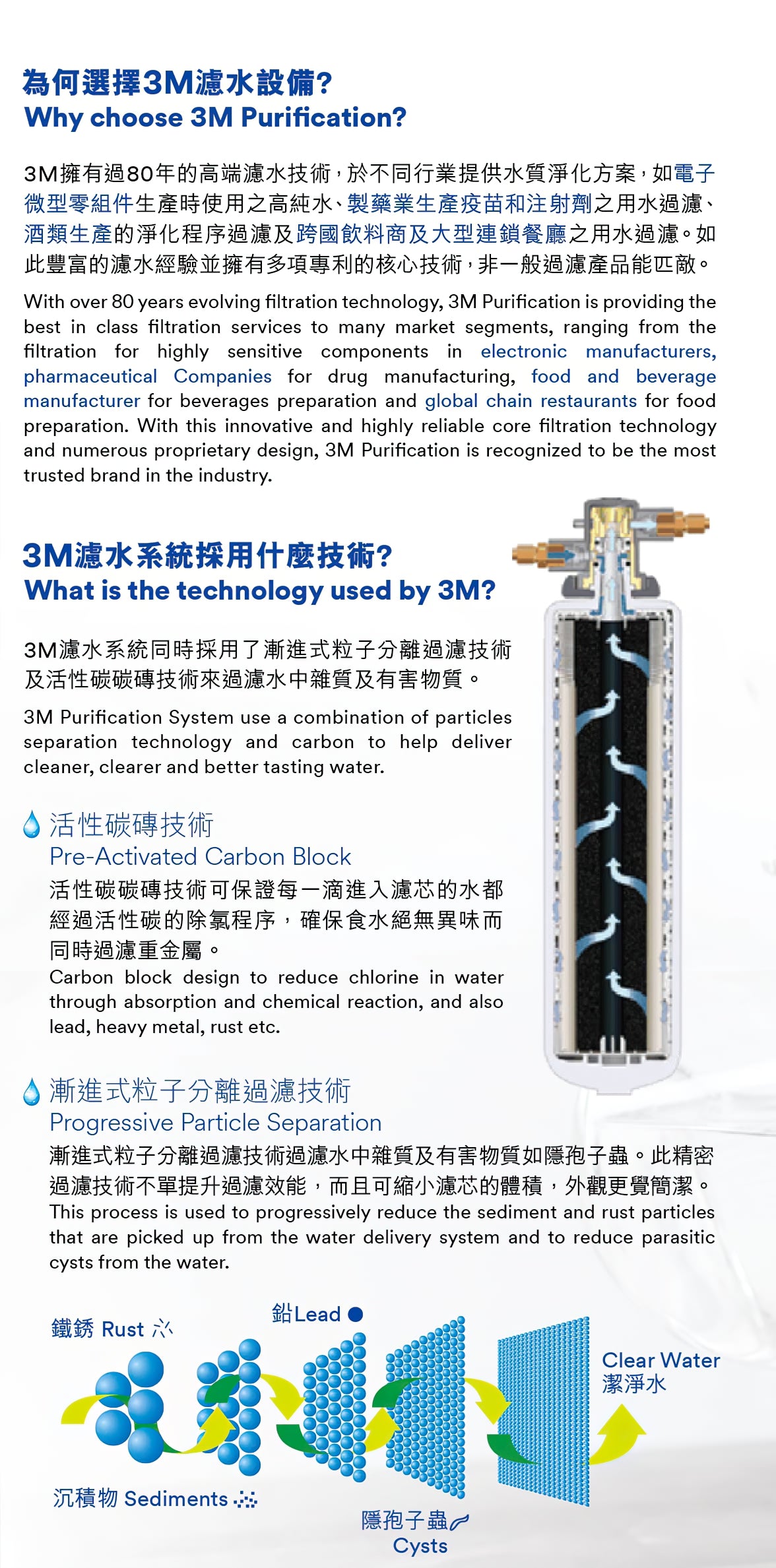 3M AP2-405G濾水系統 +GROHE Blue Pure Minta 31721000 拉出式廚房龍頭【送安裝】香港行貨