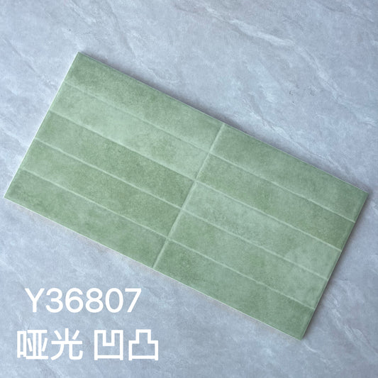 300*600MM立體條紋瓷磚-Y36087 鴻圖80建材城
